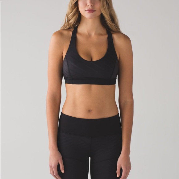 lululemon athletica Other - Lululemon Hot Like Agni Bra size 6